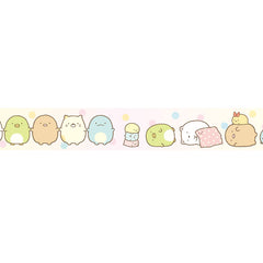 Cute Kawaii San-X Sumikko Gurashi Glitter Washi / Masking Deco Tape - F - for Scrapbooking Journal Planner Craft Agenda Schedule Gift