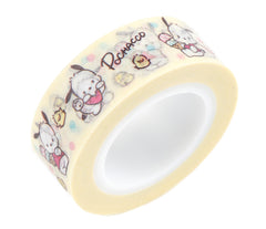 z Cute Kawaii Sanrio Pochacco Washi / Masking Deco Tape - A - for Scrapbooking Journal Planner Craft