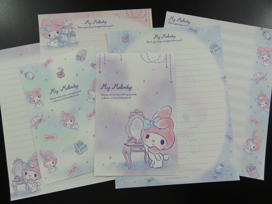 Cute Kawaii My Melody Favorite Makeup Letter Sets - Writing Paper Envelope Stationery