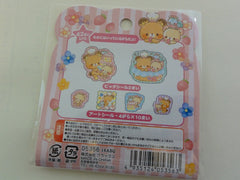 Cute Kawaii Crux Sweet Bakery Chef Bear Stickers Flake Sack