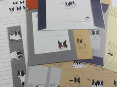 Cute Kawaii Q-Lia French Bulldog Letter Sets - Writing Paper Envelope Stationery