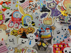 Ghost / Halloween Flake Sack Stickers - 55 pcs