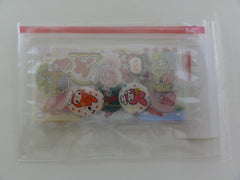 Cute Kawaii Sanrio My Melody Pack-O-Stickers Flake Sticker Sack - Vintage Collectible