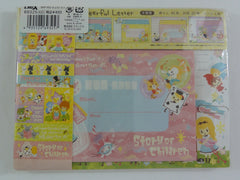 Cute Kawaii Crux Story of Children Fairy Tale World Letter Set Pack - Stationery Writing Paper Penpal