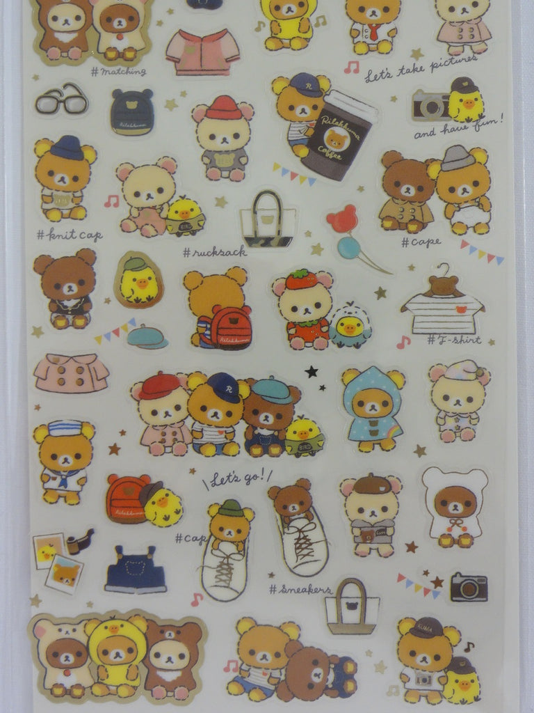 Cute Kawaii San-X Rilakkuma Bear Fruits Sticker Sheet 2020 - B - for P –  Alwayz Kawaii