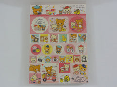 Cute Kawaii San-X Rilakkuma Bear Always with theme 4 x 6 Inch Notepad / Memo Pad - Stationery Designer Paper Collection