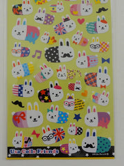 Cute Kawaii Mind Wave Usa Colle Rabbits Sticker Sheet