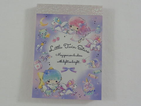 Cute Kawaii Sanrio Little Twin Stars Mini Notepad / Memo Pad - Stationery Designer Paper Collection