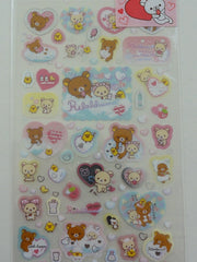 Cute Kawaii San-X Rilakkuma Bath Time Sticker Sheet