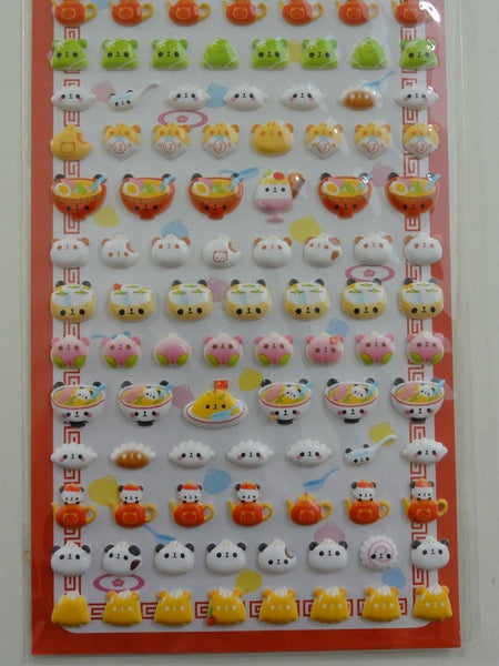 Cute Kawaii Kamio Panda Mochi Noodle Japan Food Sticker Sheet – Alwayz ...