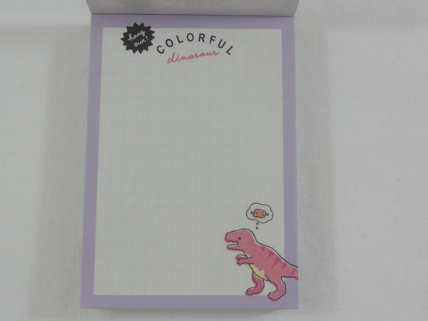 Cute Kawaii Crux Dino Mini Notepad / Memo Pad - A Colorful - Stationer ...