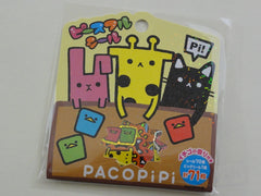Cute Kawaii Mind Wave Pacopipi Animals Stickers Sack