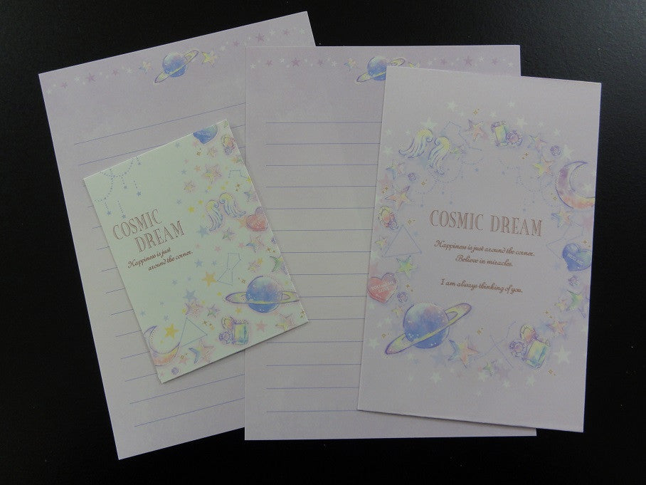Cute Kawaii Crux Cosmic Dream Mini Letter Sets