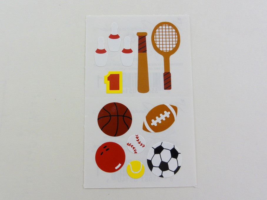 Mrs Grossman Sports Sticker Sheet / Module - Vintage & Collectible 1983