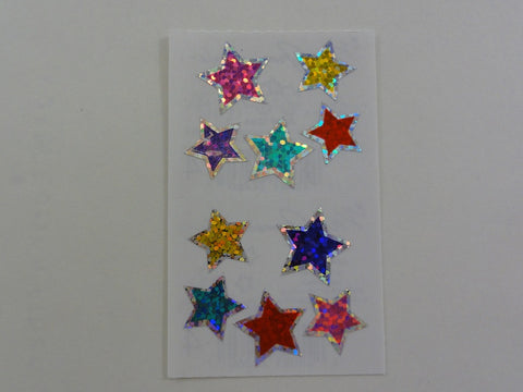 Mrs Grossman Jewel Stars Sticker Sheet / Module - Vintage & Collectible 1995