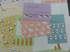 Cute Kawaii Kamio Panda Neko Cat Hedgehog Letter Sets