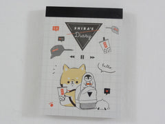 Cute Kawaii Kamio Dog n Penguin Mini Notepad / Memo Pad - Stationery Designer Paper Collection
