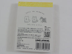 Cute Kawaii Kamio Dog Juicy na Shibainu Mini Notepad / Memo Pad - Stationery Designer Paper Collection