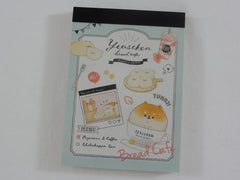 Cute Kawaii Kamio Bread Yeastken Bakery Cafe Mini Notepad / Memo Pad - C - Stationery Designer Writing Paper Collection