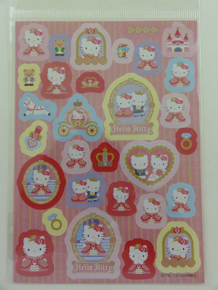 Cute Kawaii Sanrio Hello Kitty Sticker Sheet - 2012 – Alwayz Kawaii