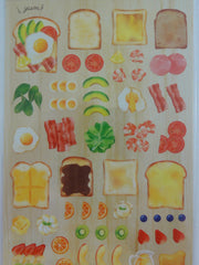 Cute Kawaii Mindwave Food Create Your Own Custom Kitchen Sticker Sheet - A - Sandwich Breakfast - for Journal Planner Craft