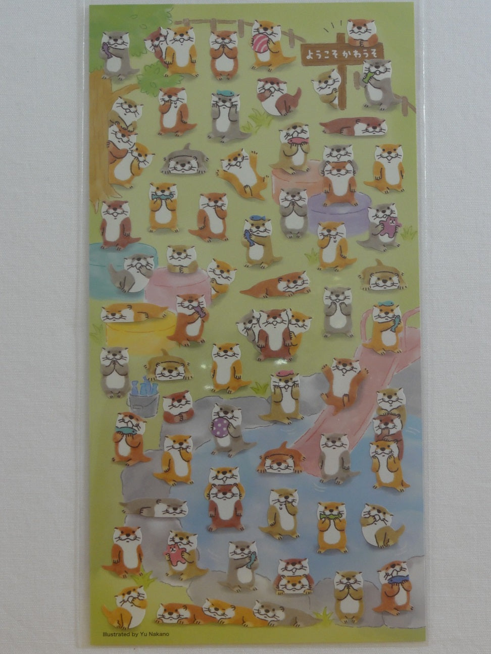 Kawaii Animal Number Stickers, Cute Scrapbook Supplies