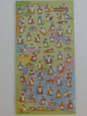 Cute Kawaii Mind Wave Otter Animal Sticker Sheet - for Journal Planner Craft Organizer Calendar