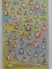 Cute Kawaii Mind Wave Otter Animal Sticker Sheet - for Journal Planner Craft Organizer Calendar