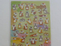 Cute Kawaii Mind Wave Otter Animal Sticker Sheet - for Journal Planner Craft Organizer Calendar