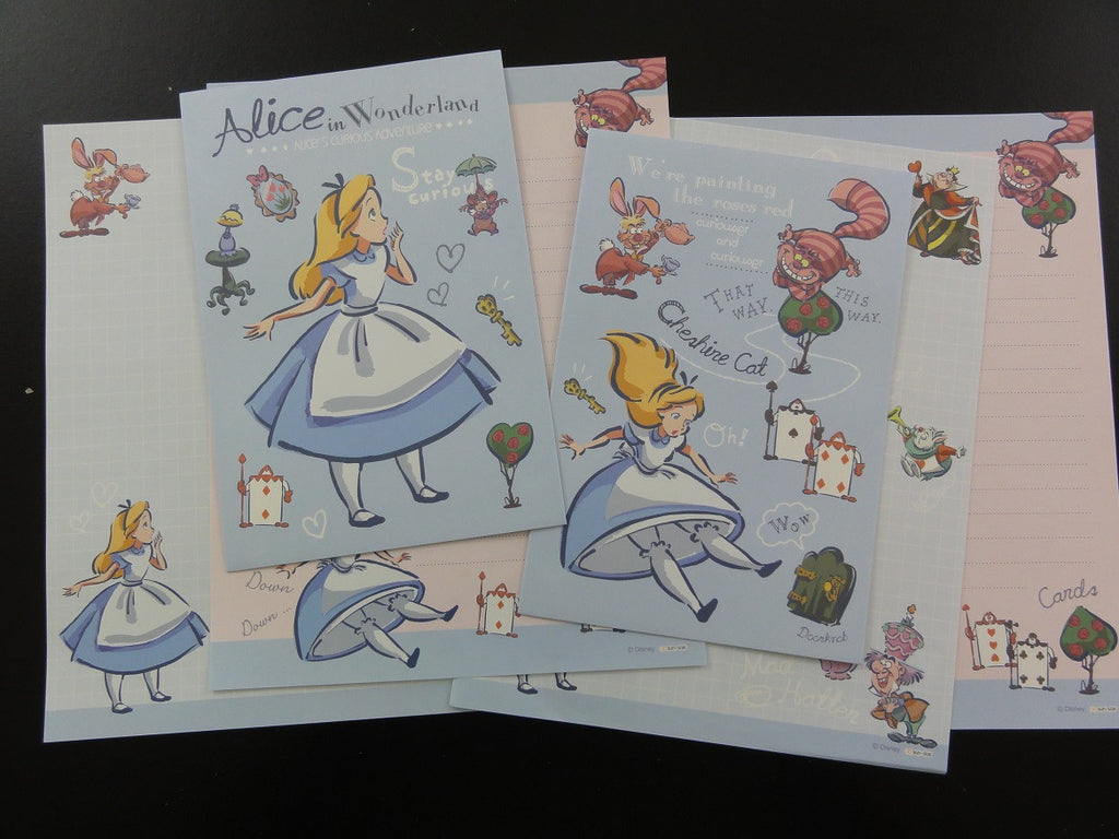 z Cute Kawaii Alice in Wonderland Letter Sets - A