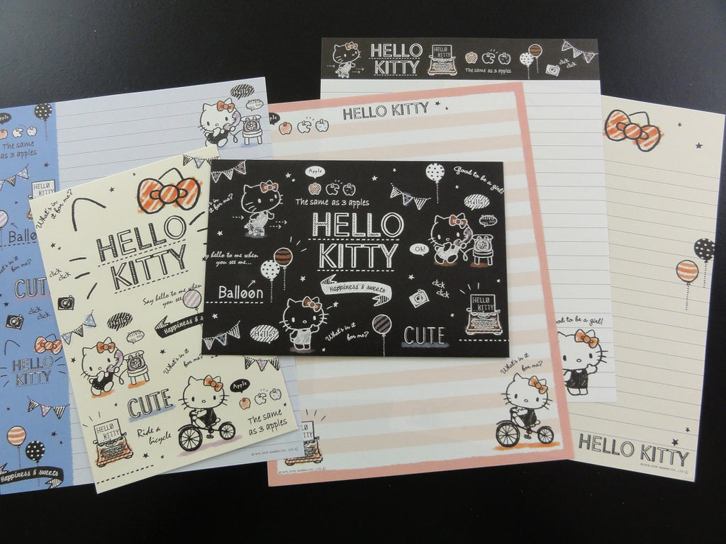 Cute Kawaii Hello Kitty Cute Happiness and Sweet Letter Sets - Writing Paper Envelope Stationery