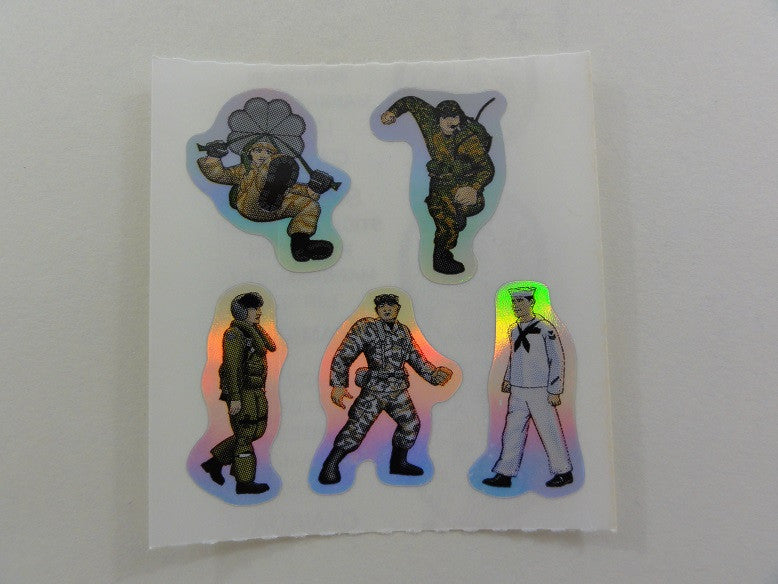 Sandylion Military Army Navy Sticker Sheet / Module - Vintage & Collectible