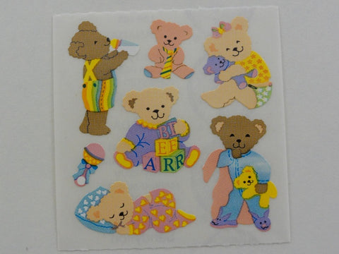 Sandylion Baby Bear Sticker Sheet / Module - Vintage & Collectible