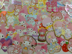 z Cute Kawaii Sanrio My Melody Flake Sack Stickers - 50 pcs