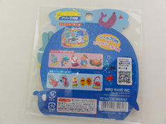 Cute Kawaii Mind Wave Yuru Animal Stickers Sack - Summer Series C