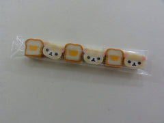 Cute Kawaii San-X Rilakkuma Bread Bakery Mini Die Cut Eraser - A