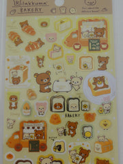 z Cute Kawaii San-X Rilakkuma Bakery Sticker Sheet - A