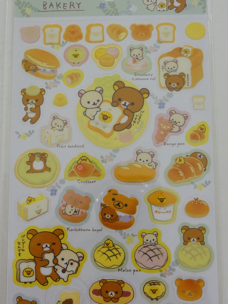 Cute Kawaii San-X Rilakkuma Bear Sticker Sheet 2018 - B - for Planner –  Alwayz Kawaii