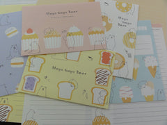 Cute Kawaii Crux Mogu Bear Letter Sets