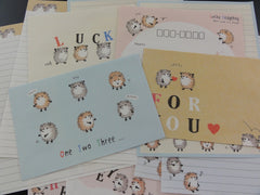 Cute Kawaii Kamio Lucky Hedgehog Letter Sets
