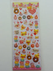 Cute Kawaii Kamio Donut and Macaroon Rabbit Sticker Sheet
