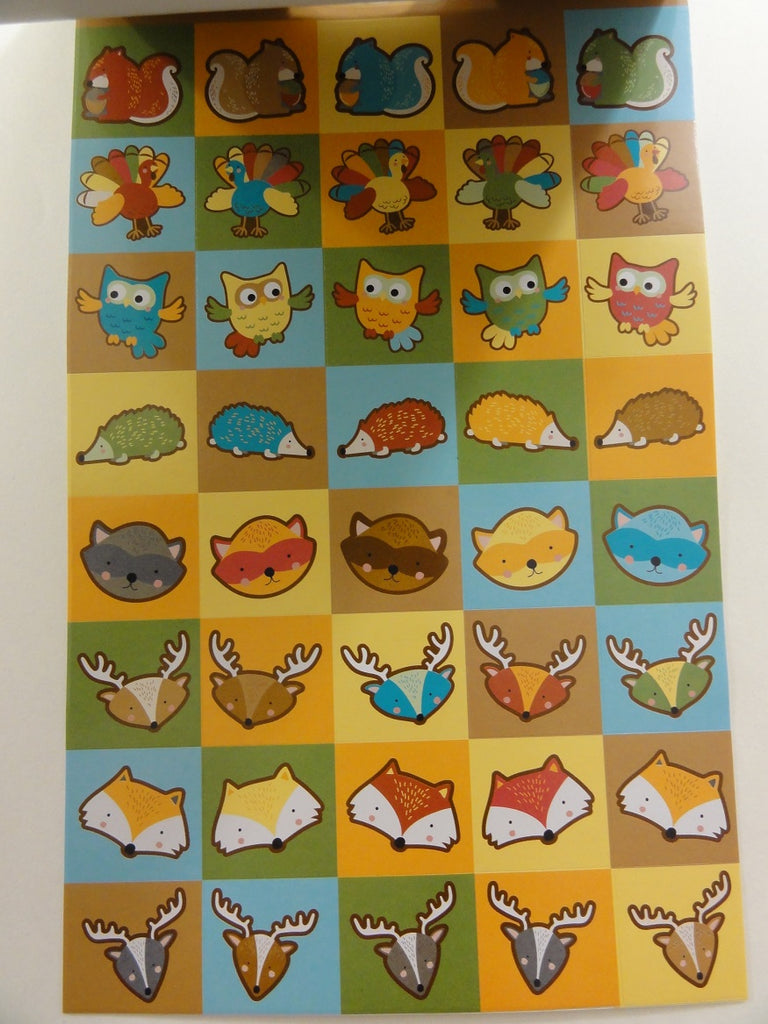 2 PCS Cosas Kawaii Month Owl DIY Uncut Autocollant Stationery Scrapbooking  Planner Sticker Cute Travel Book