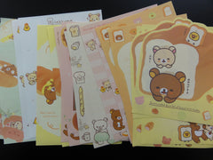 z San-X Rilakkuma Bear Bakery Memo Note Paper Set