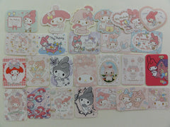 Kawaii Cute Sanrio My Melody Flake Sack Stickers 2014 - 25 pcs