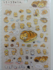 z Cute Kawaii San-X CorocorocoroNya Warm Bread Cat Sticker Sheet - A