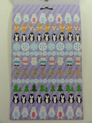 Cute Kawaii Christmas Winter Holiday Sticker Book - for Scrapbook Planner