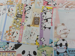 z Cute Kawaii Panda Bear Note Paper Memo Set