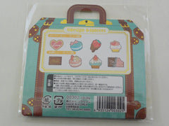 Cute Kawaii Crux Sweet Macaroon Strawberry Stickers Flake Sack