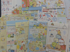 Kawaii Cute San-X Sumikko Gurashi World Traveler Letter Writing Paper + Envelope Theme Stationery Set