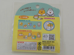 Cute Kawaii Mind Wave Sushi Chef Green Tea Flake Stickers Sack